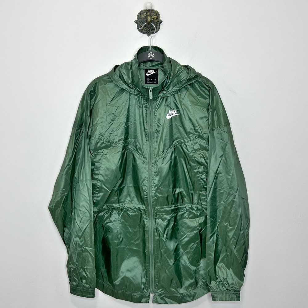Nike Sportswear Green Summerized Windrunner Jacket Women’s Size S NWT SAMPLE